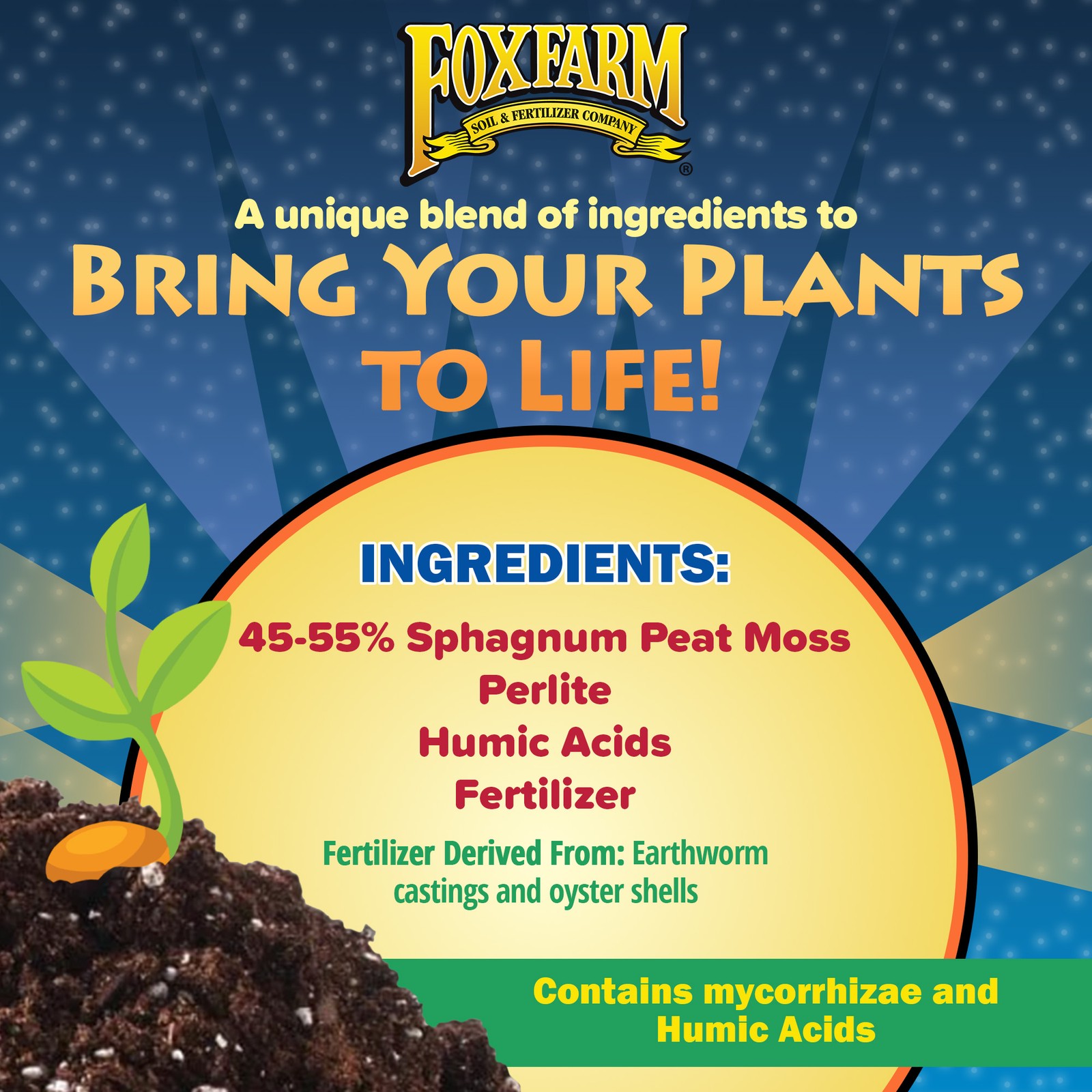 FoxFarm Light Warrior Seed Starter Growing Medium, 12qt gallery
