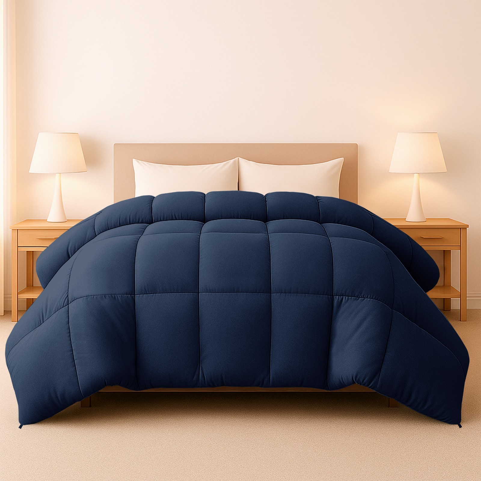 Ultra Soft Down Alternative Comforter Reversible Duvet Insert With Corner Tabs gallery