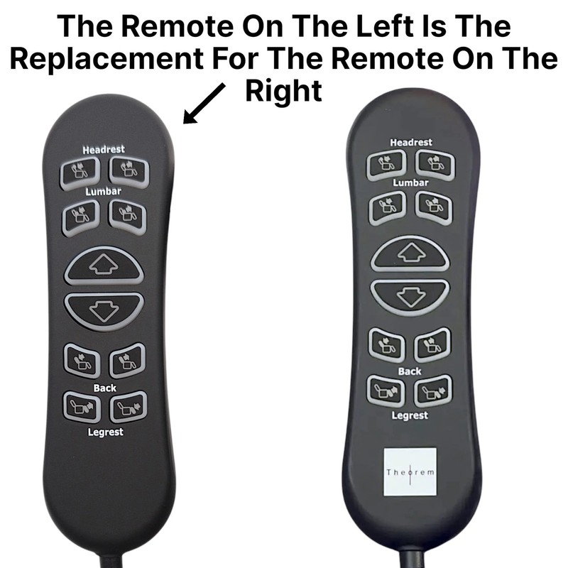 Theorem HSW310-BB-PT Remote Hand Control 10-Button, 5-Pin, USB Replacement gallery