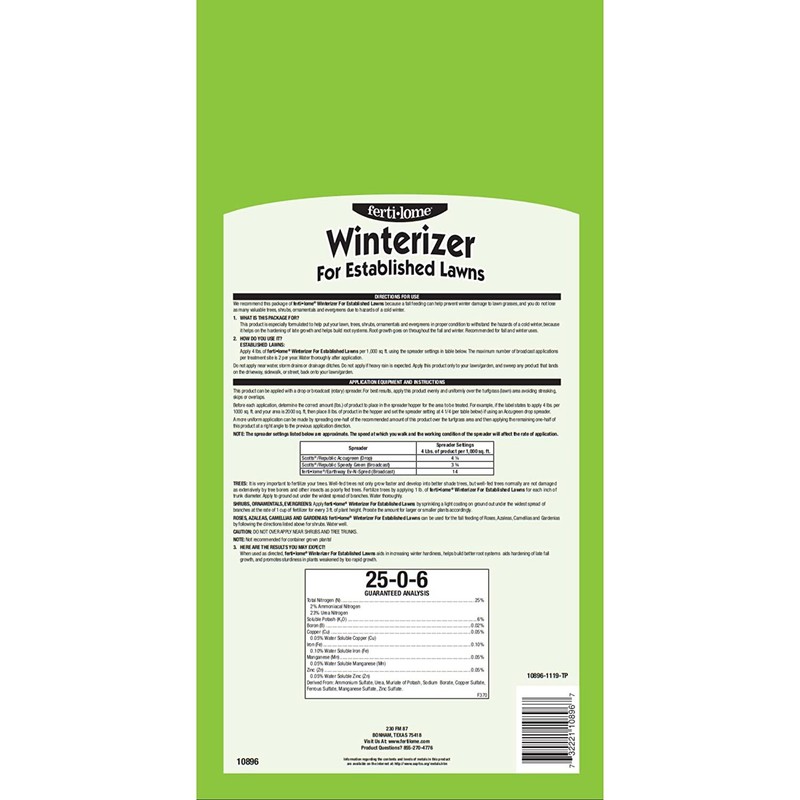 Voluntary Purchasing Group Winterize Established Lawns gallery