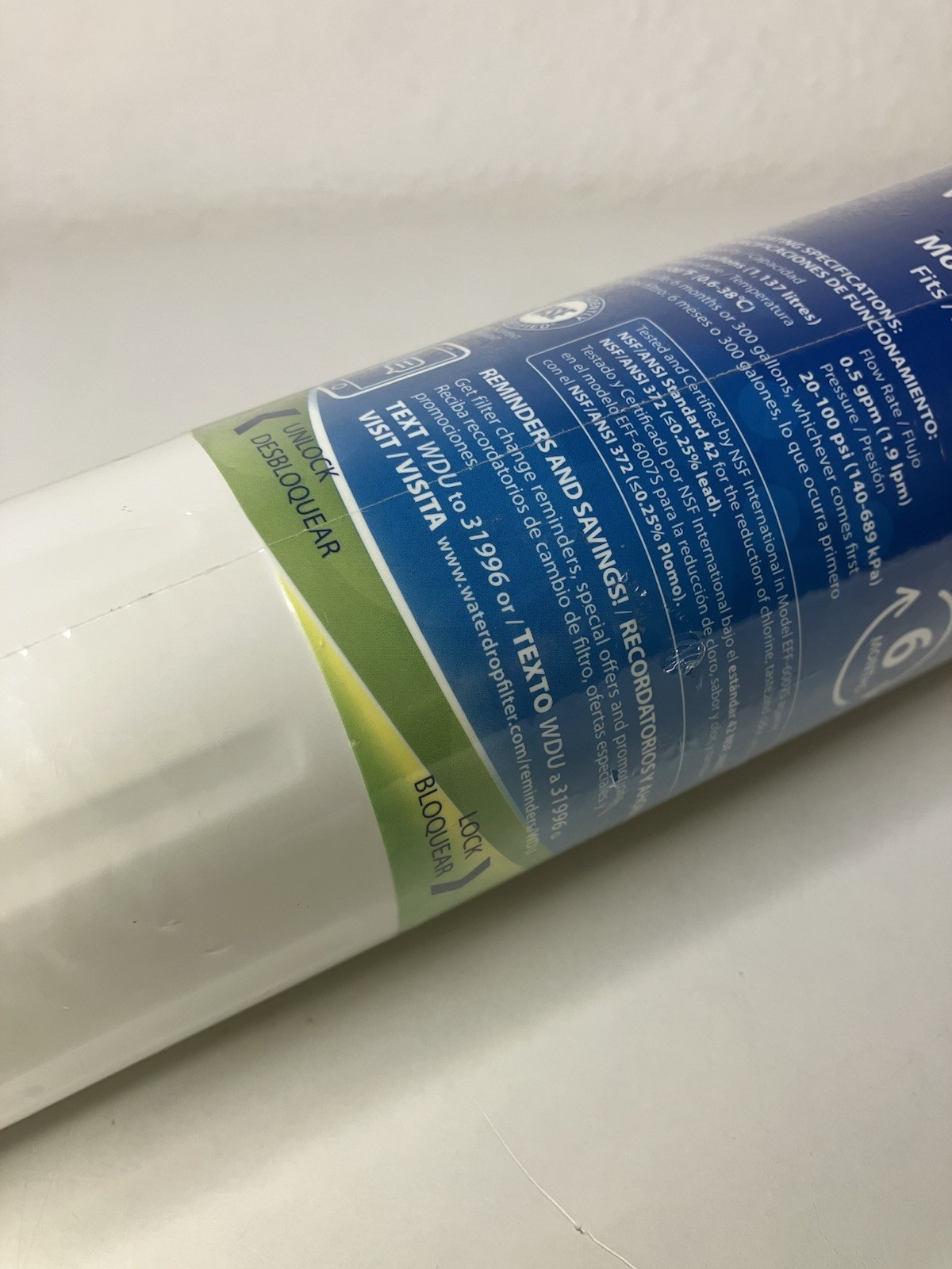 Waterdrop WD-F07 Factory Sealed Replacement Filter for Maytag UKF8001 gallery