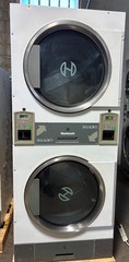 Huebsch 30Lb Stack Dryer HTT30N Gas 120V 60Hz White CardRe OPL [Used]
