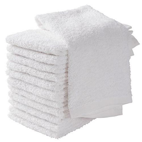 Bar Mop Towels White Cotton Kitchen Cleaning Towel Restaurant 16x19 Pack of 24. gallery