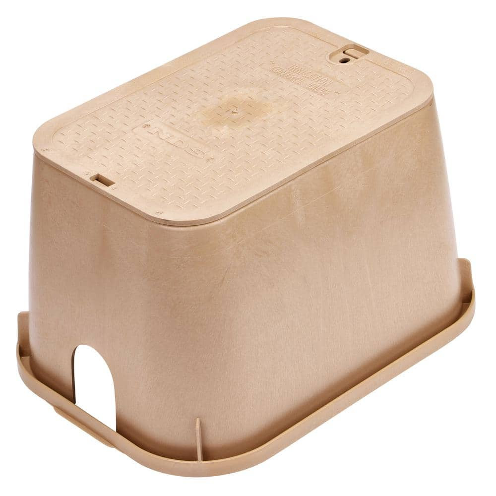 Valve Box Cover Protects Irrigation Sand 14 X 19 in. Rectangular Removable Lid gallery