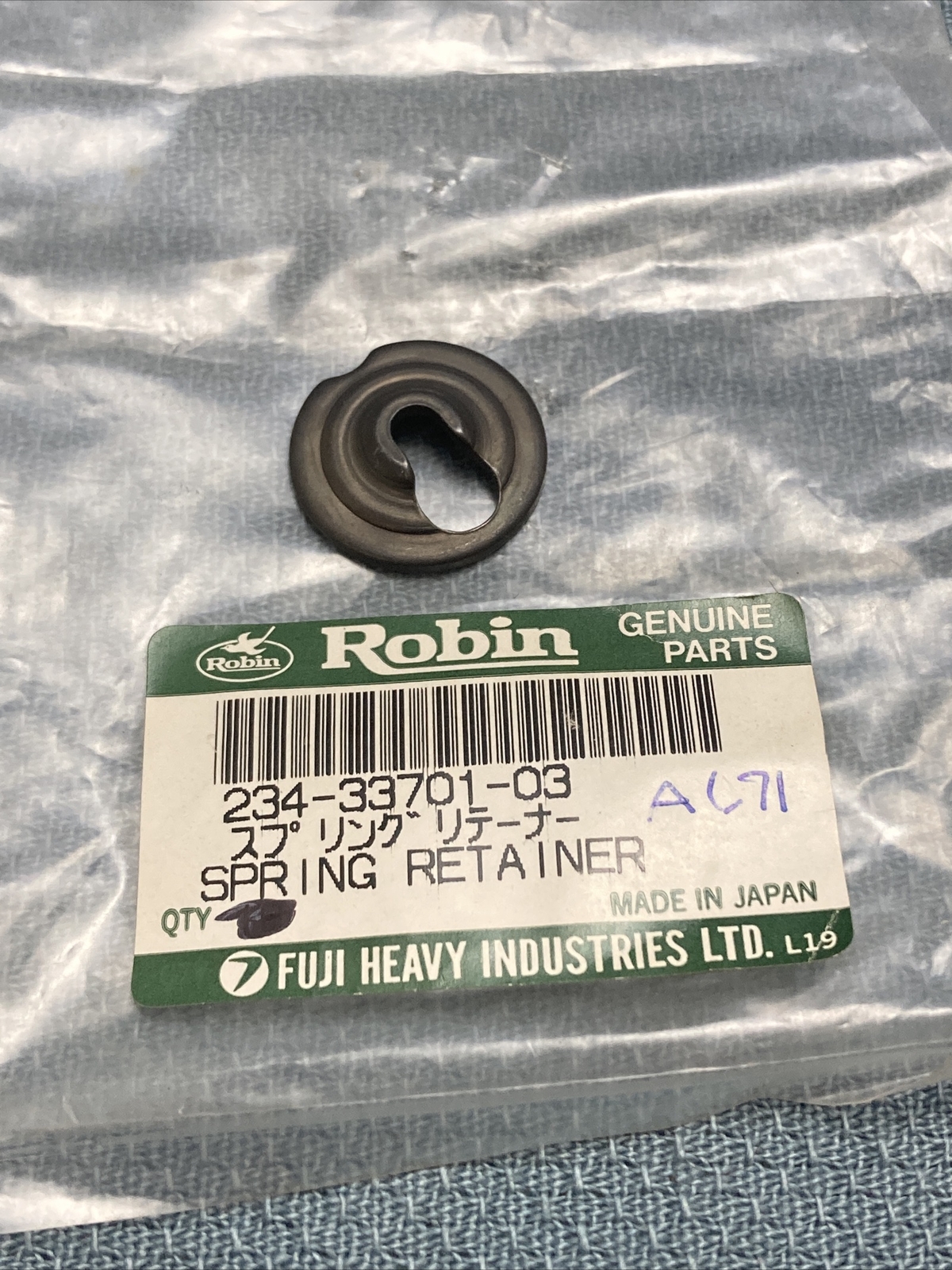 NEW GENUINE SUBARU ROBIN 234-33701-03 SPRING RETAINER gallery