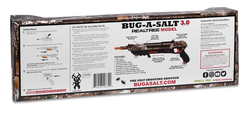 Damaged Box Authentic BUG-A-SALT 3.0 REALTREE CAMO Insect Eradication Salt Gun gallery