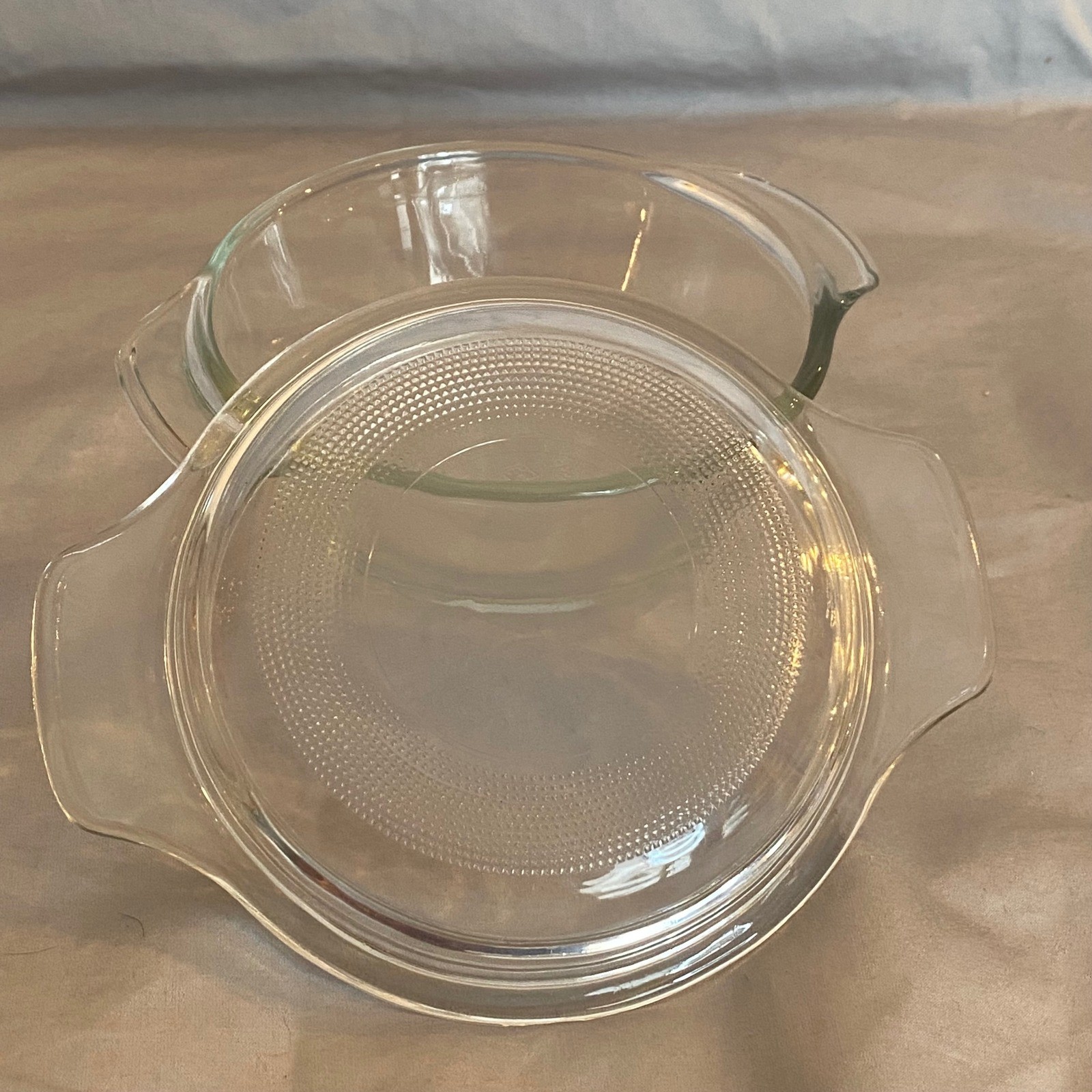 Anchor Hocking Glass Baking Casserole Dish Clear Microwave Safe Oven Safe gallery