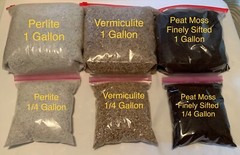 Perlite, Vermiculite & Peat Moss – Great Seed Starting Mix