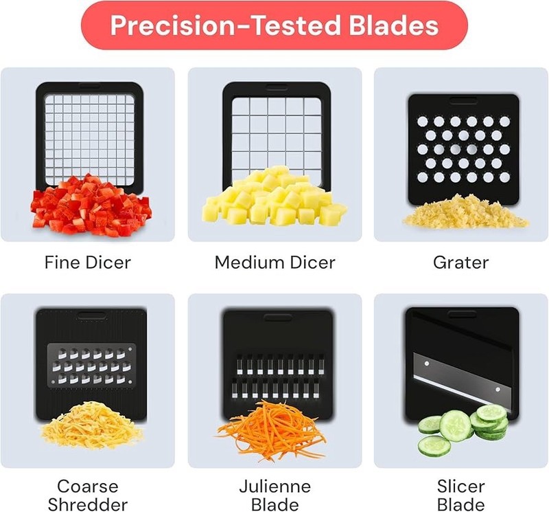 Fullstar Mandoline Slicer for Kitchen - Chopper gallery