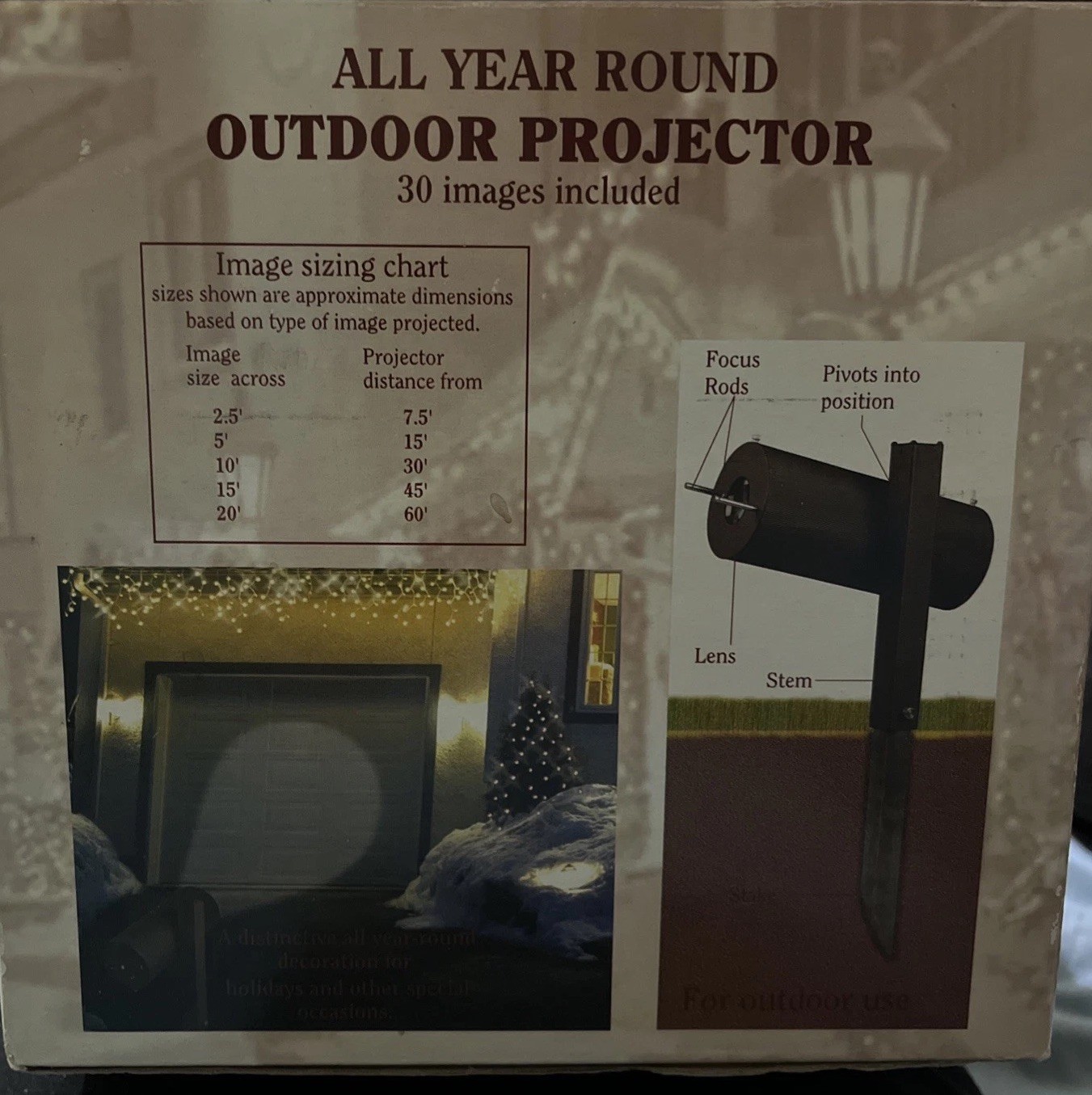 Enchanted Forest Year Round Outdoor Projector 30 Holiday & Special Occasions gallery