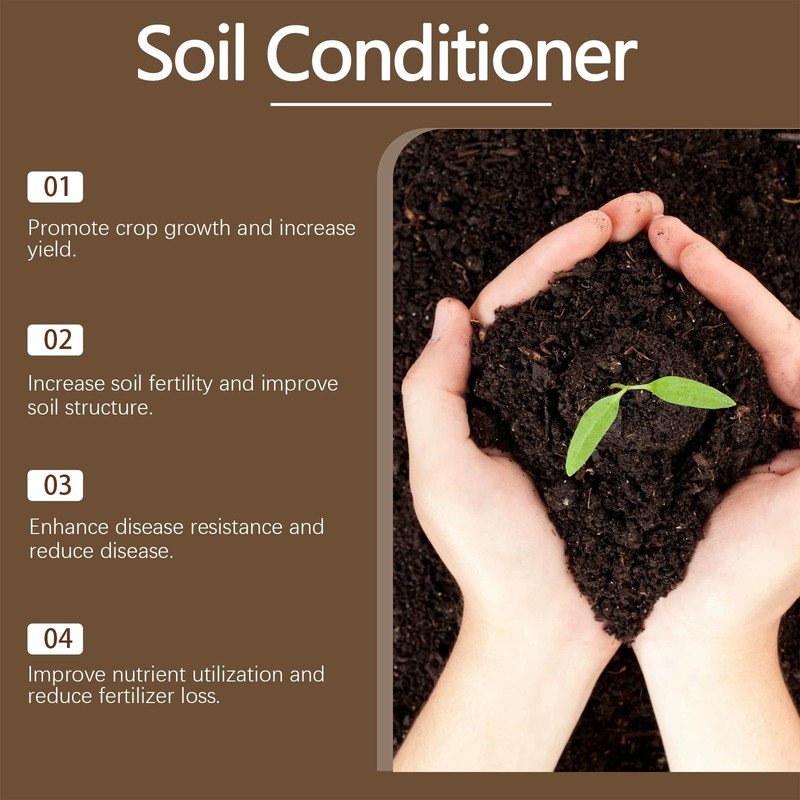 1-5PCS Soil Activator - Soil Conditioner Plant and Flower Fertilizer 120g NEW US gallery