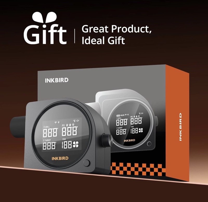 INKBIRD Automatic Smoker Fan Controller WiFi Bluetooth Infrared Thermometer Gun gallery