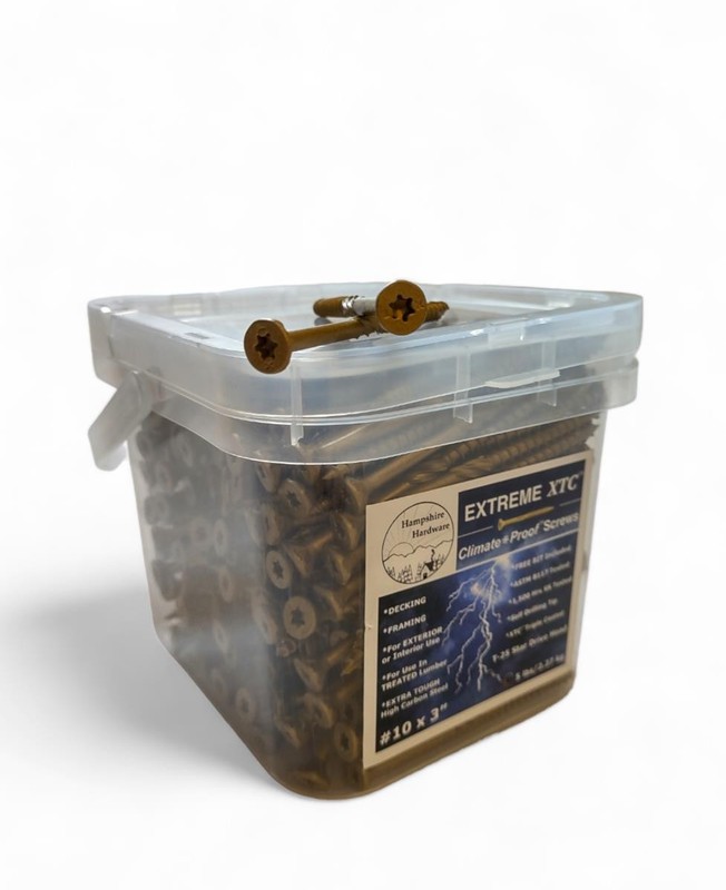 XTC™ Climate Proof™ Decking and Framing Screws #9 x 2.5" gallery