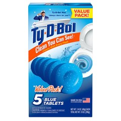 Ty-D-Bol 5 -Count Unscented Tablets All-Purpose Cleaner