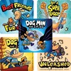 25 (Licensed) Dog Man Stickers, 2.5" x 2.5", Party Favors gallery