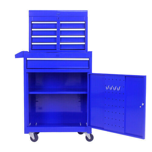 5 Drawer Rolling Tool Chest Tool Storage Cabinet & Tool Box Cart with Wheels gallery