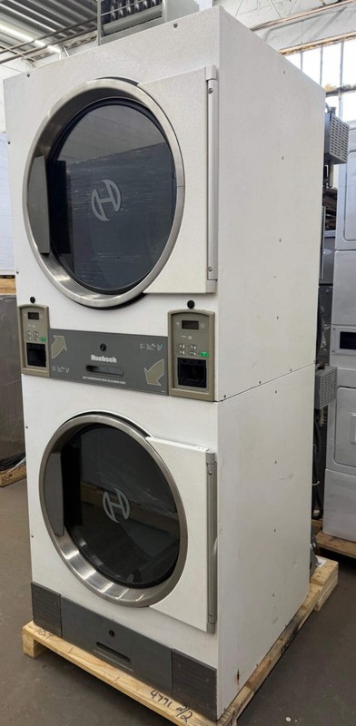 Huebsch 30Lb Stack Dryer HTT30N Gas 120V 60Hz White CardRe OPL [Used] gallery