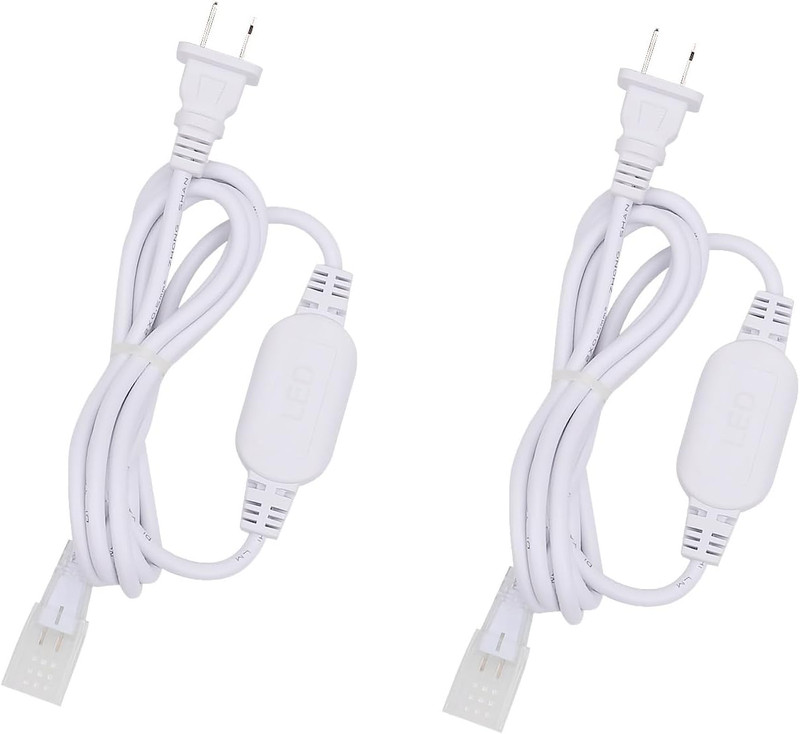 BENLUN 2 Pcs AC 110V LED Light Plug Only for High Voltage 10Mm X 6Mm 288Leds/M 6 gallery