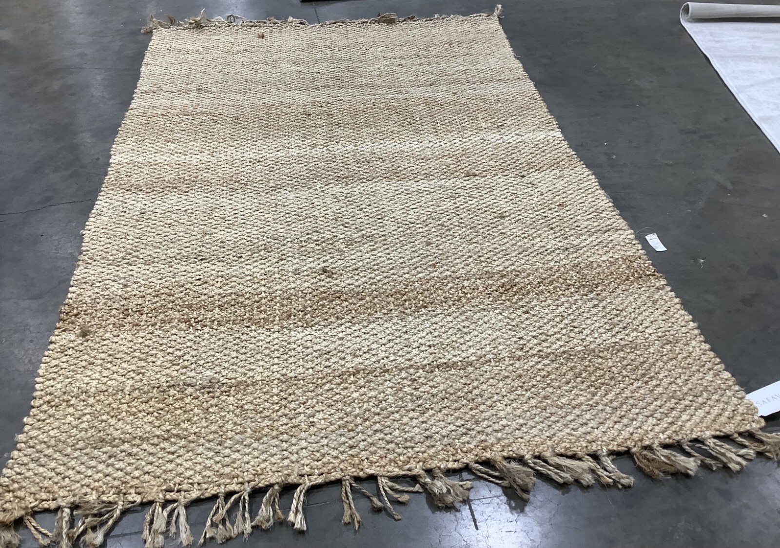 NATURAL 5'-0" x 8'-0" Broken Thread Rug, Reduced Price 1172678763 NF733A-5 gallery