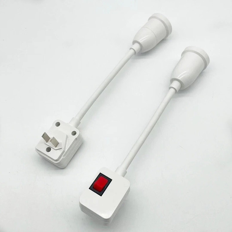 1/2/3 Pack E26 E27 LED Light Bulb Lamp Holder Flexible Extension Adapter Socket gallery