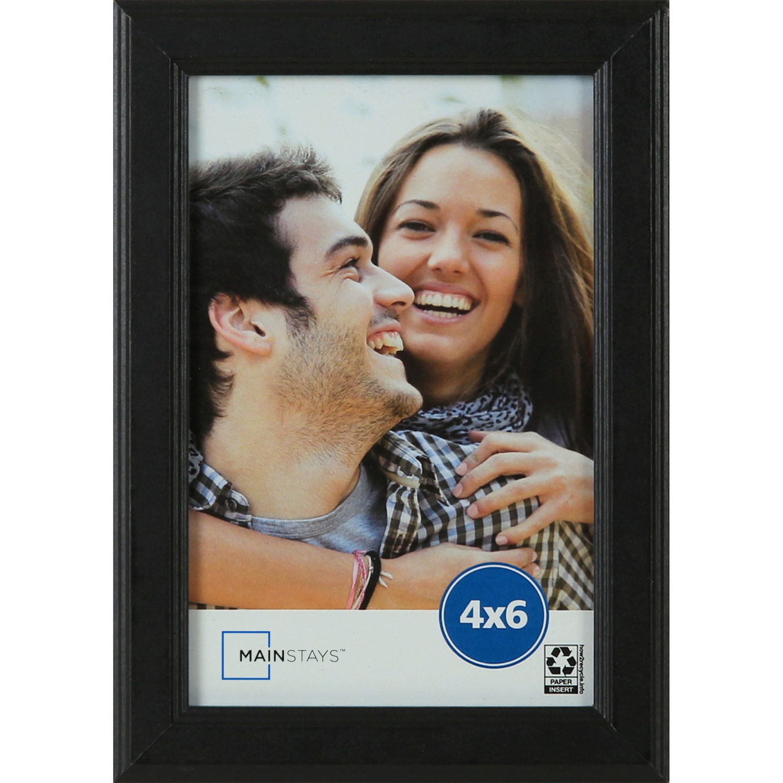 4x6 Step Black Basic Tabletop Picture Frame gallery