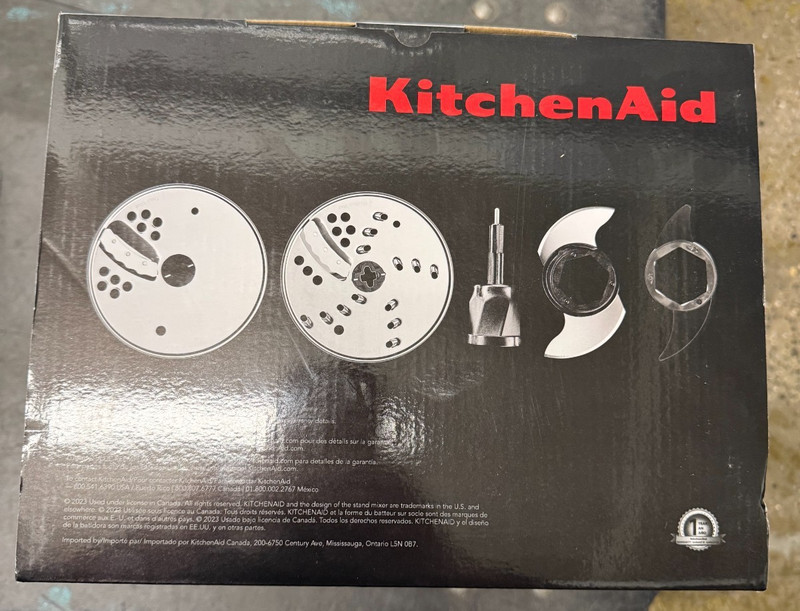 KitchenAid 7-Cup Food Processor Model # KFP0719CU BRAND NEW FACTORY SEALED!!!!!! gallery