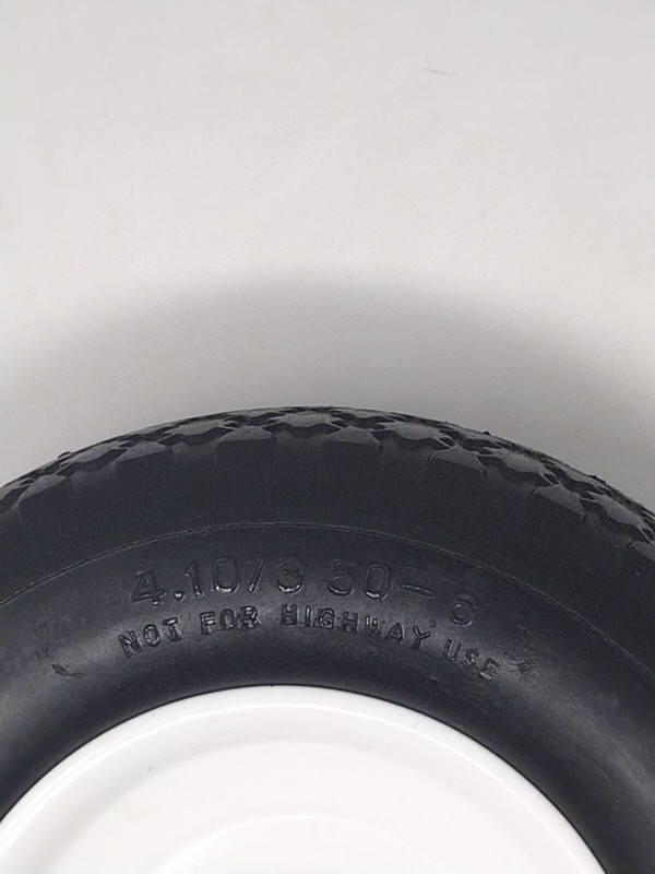 12" Flat Free Solid Polyurethane All-Purpose Tire for Trailer Dollies Hand gallery