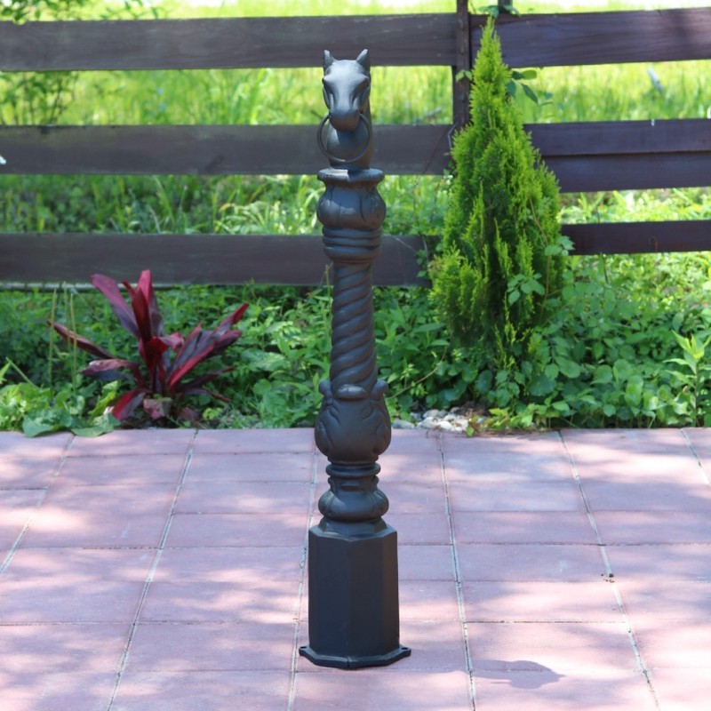 Victorian Style Horse Head Hitching Post gallery