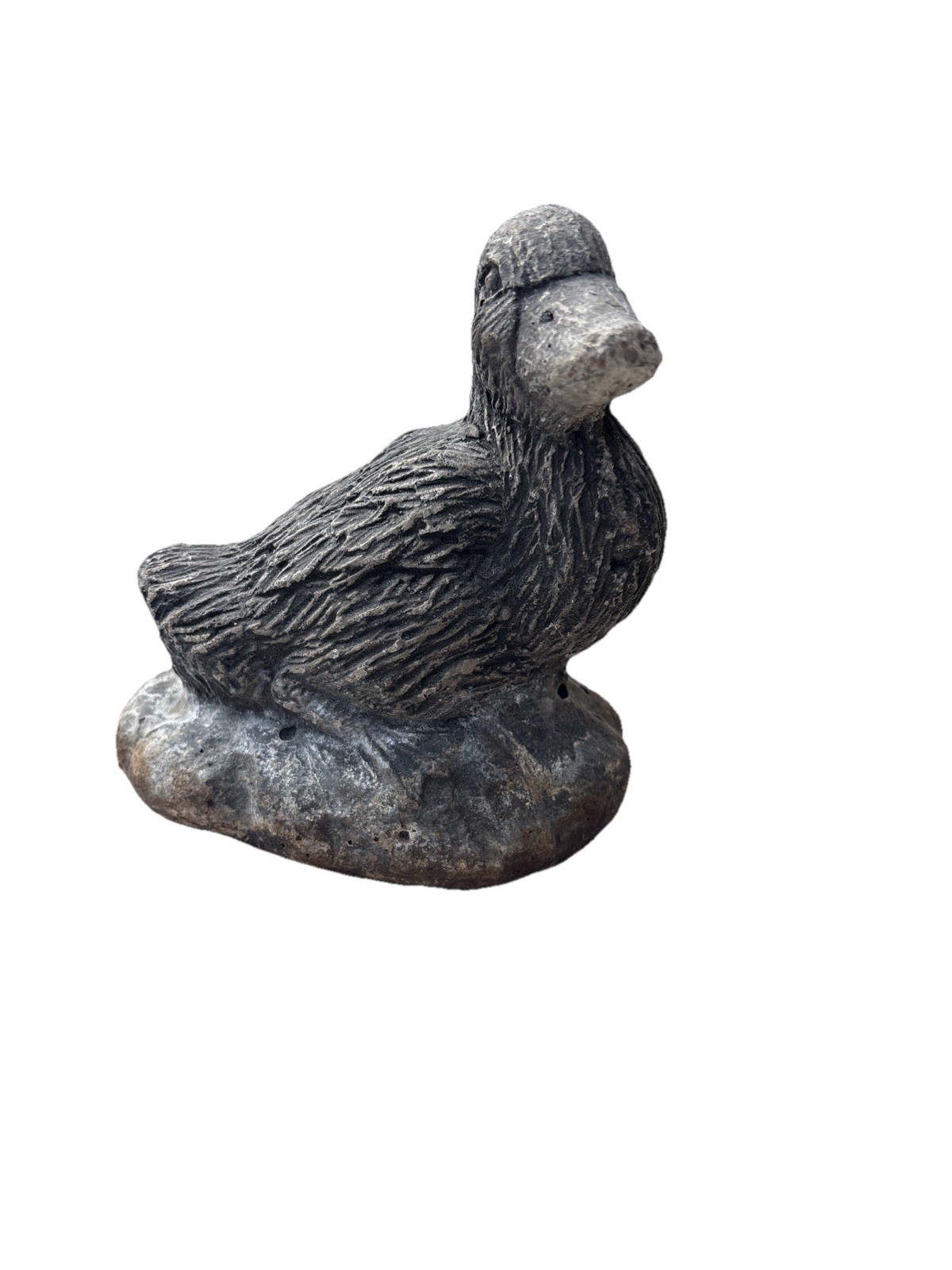 Duck Garden Statue Cast Stone Look Outdoor Yard Decor Doorstop Figurine gallery
