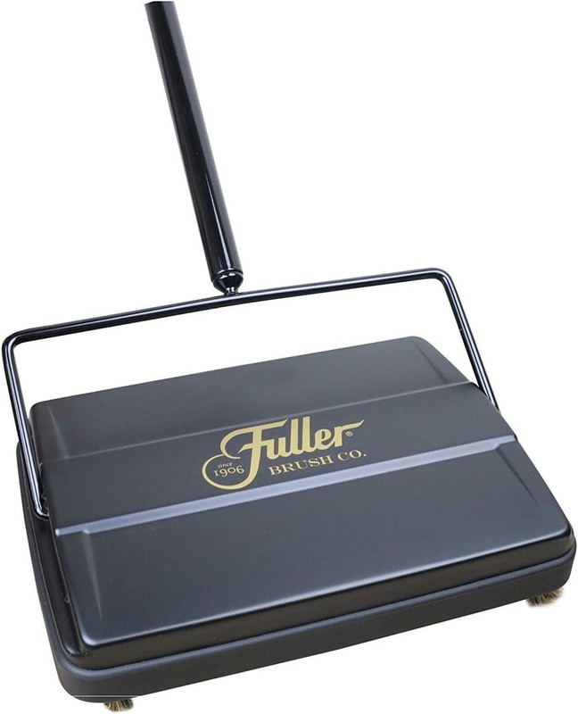 Carpet Floor Sweeper Electric Static Cleaner Hard Soft Surface Compact Lightw... gallery