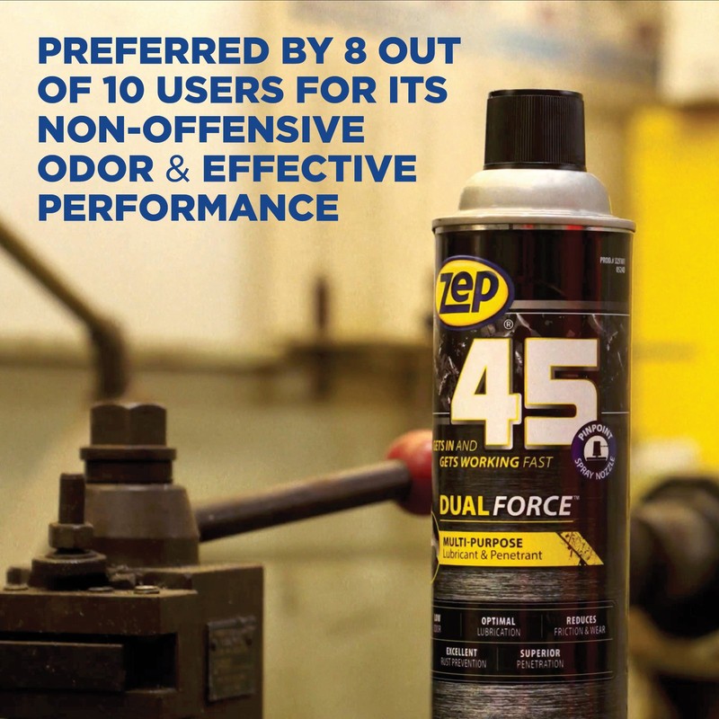 Zep 45 Dual Force Multi-Purpose Penetrant and Lubricant - 14 oz (Case of 12) - gallery