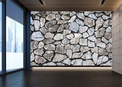 3D Gray Stone 8341 Wallpaper Mural Wall Print Wall Wallpaper Murals US Coco