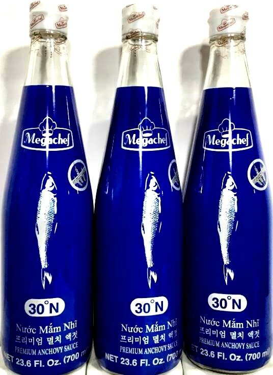 MegaChef Premium Anchovy Sauce Naturally Fermented 23.6oz(Pack of 3)~Exp11/21/24 gallery