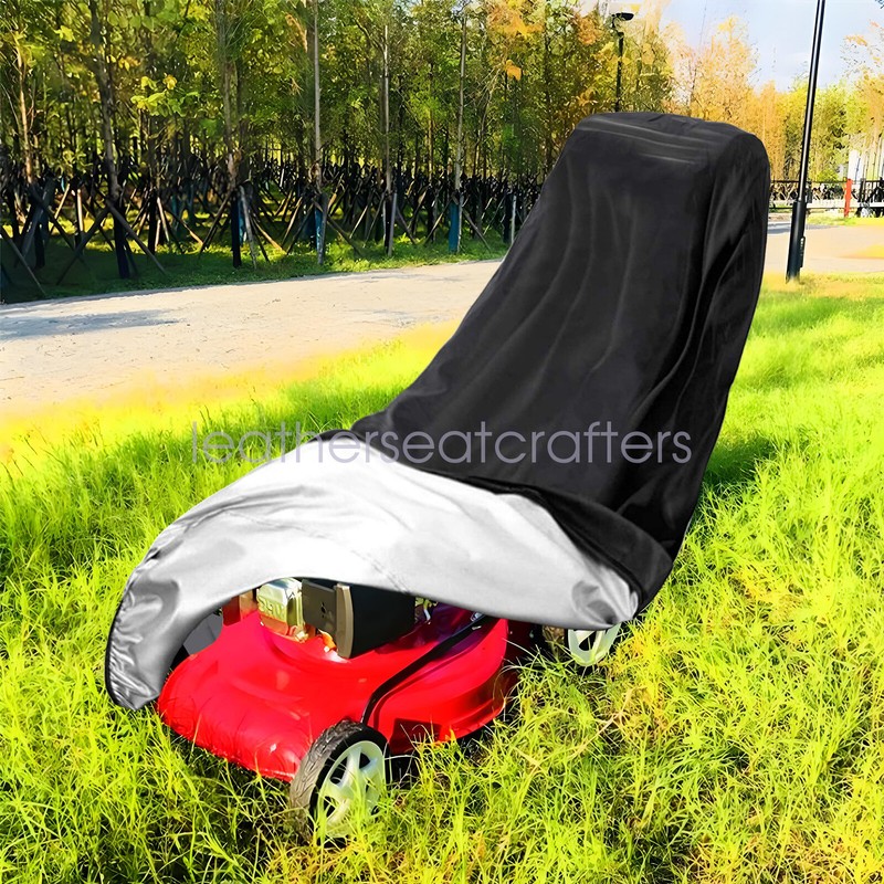 Waterproof Push Mower Cover Heavy Duty Outdoor UV Protection for Universal Fit gallery