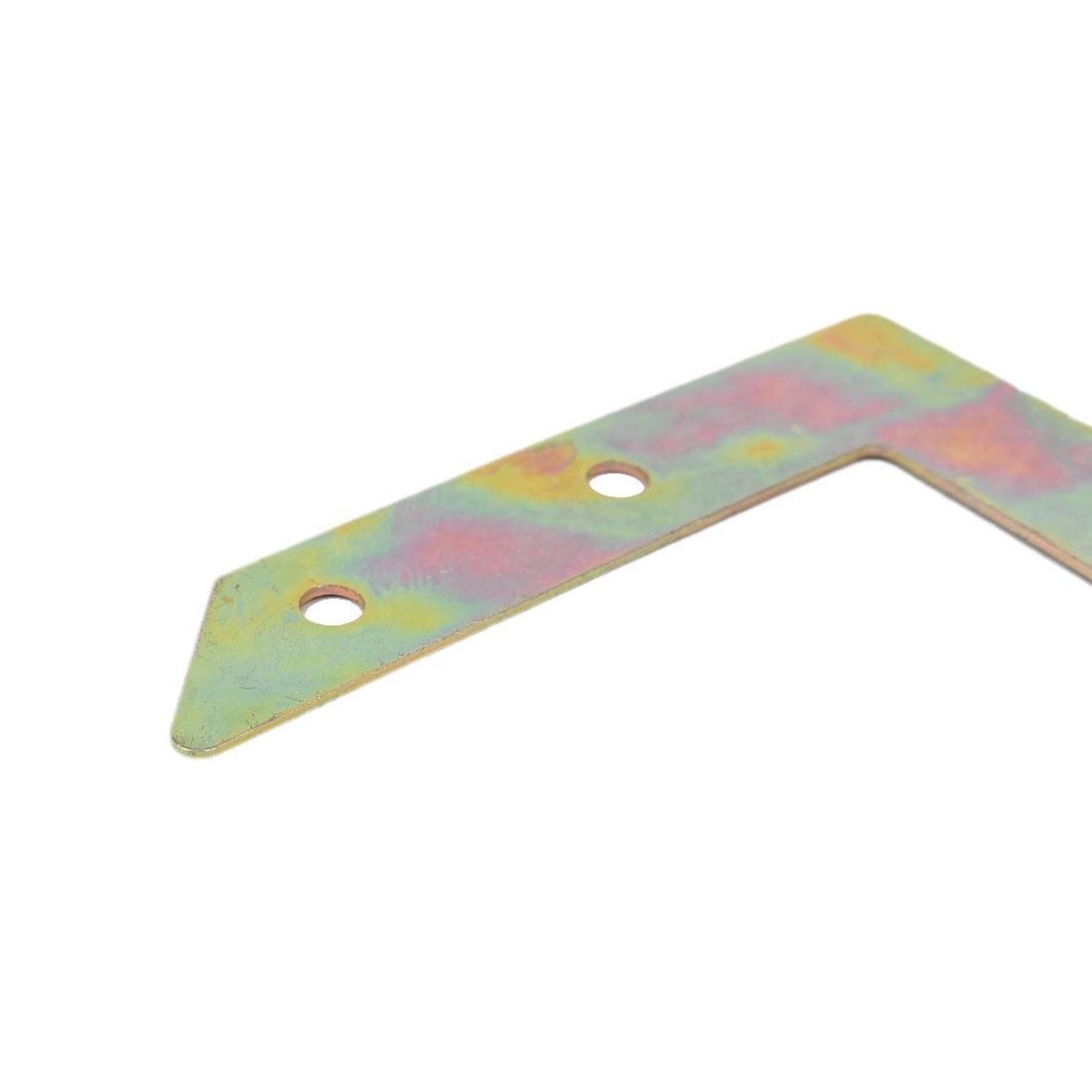 Picture Frame L Shape Angle Bracket Flat Plate Fastener Bronze Tone 10pcs gallery