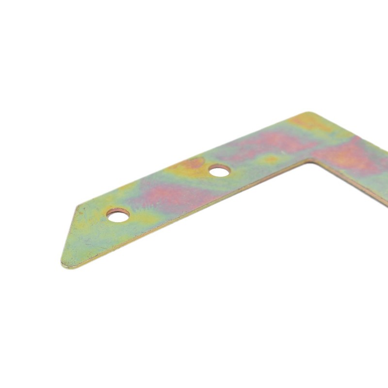 Picture Frame L Shape Angle Bracket Flat Plate Fastener Bronze Tone 10pcs gallery