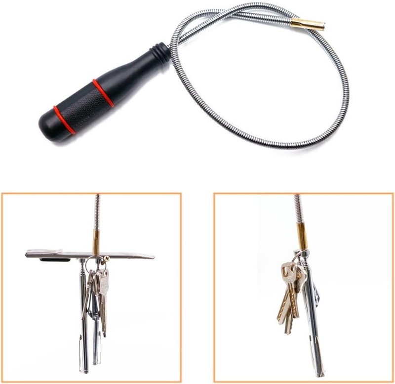 4 Pack Telescoping Magnetic Pickup Tools Flexible Grabber Claw & Magnet Set gallery
