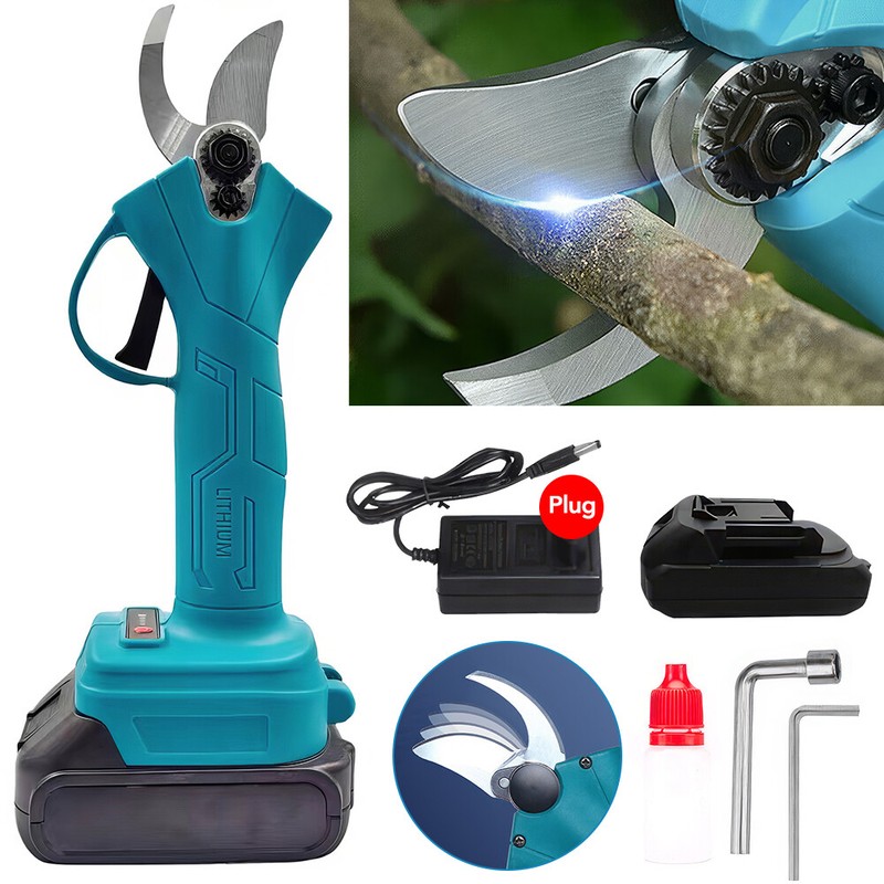 Wireless Electric Pruning Scissors For Makita 18V-21V Garden Pruning Shears 30mm gallery