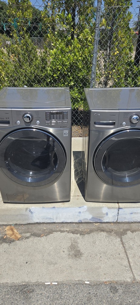 LG Front-Load Stackable Washer and Dryer Set