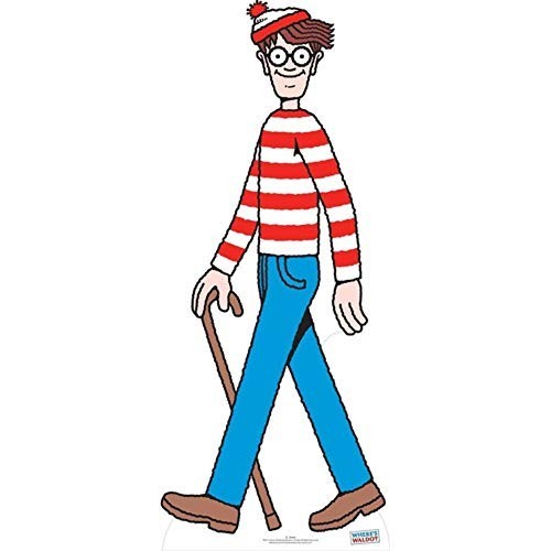 SC758 Where's Waldo? Life-Size Cardboard Cutout Standup gallery