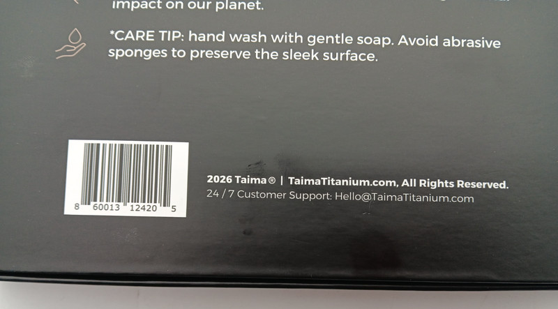 TAIMA | PURE TITANIUM CUTTING BOARD | GRADE 1 TITANIUM gallery