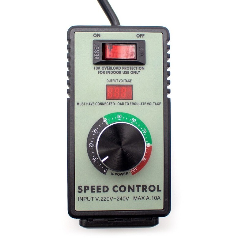 110V 220V Speed Controller Stepless Speed Control Switch Max 10A 4000W gallery
