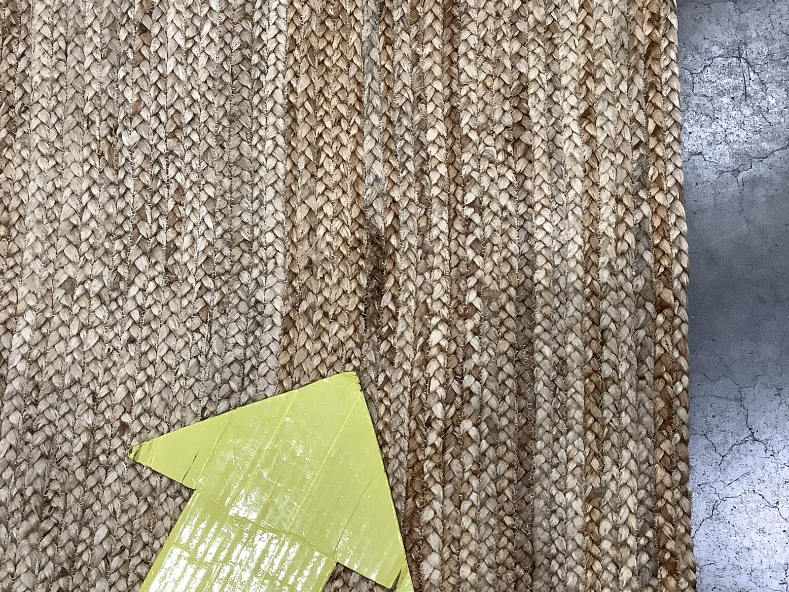 NATURAL 8'-0" x 10'-0" Broken Thread Rug, Reduced Price 1172685943 CAP252A-8 gallery