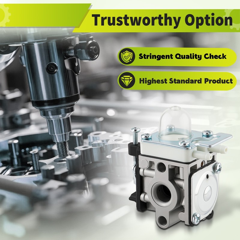 Replacement Carburetor For Echo PB-2520 Leaf Blower A021004700 A021000722 New gallery