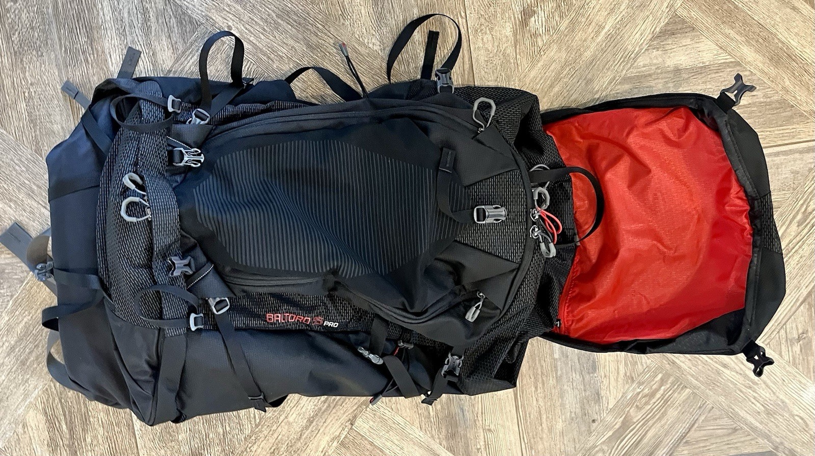 Gregory Balt Pro 95 Liter Backpack - Volcanic Black 5
