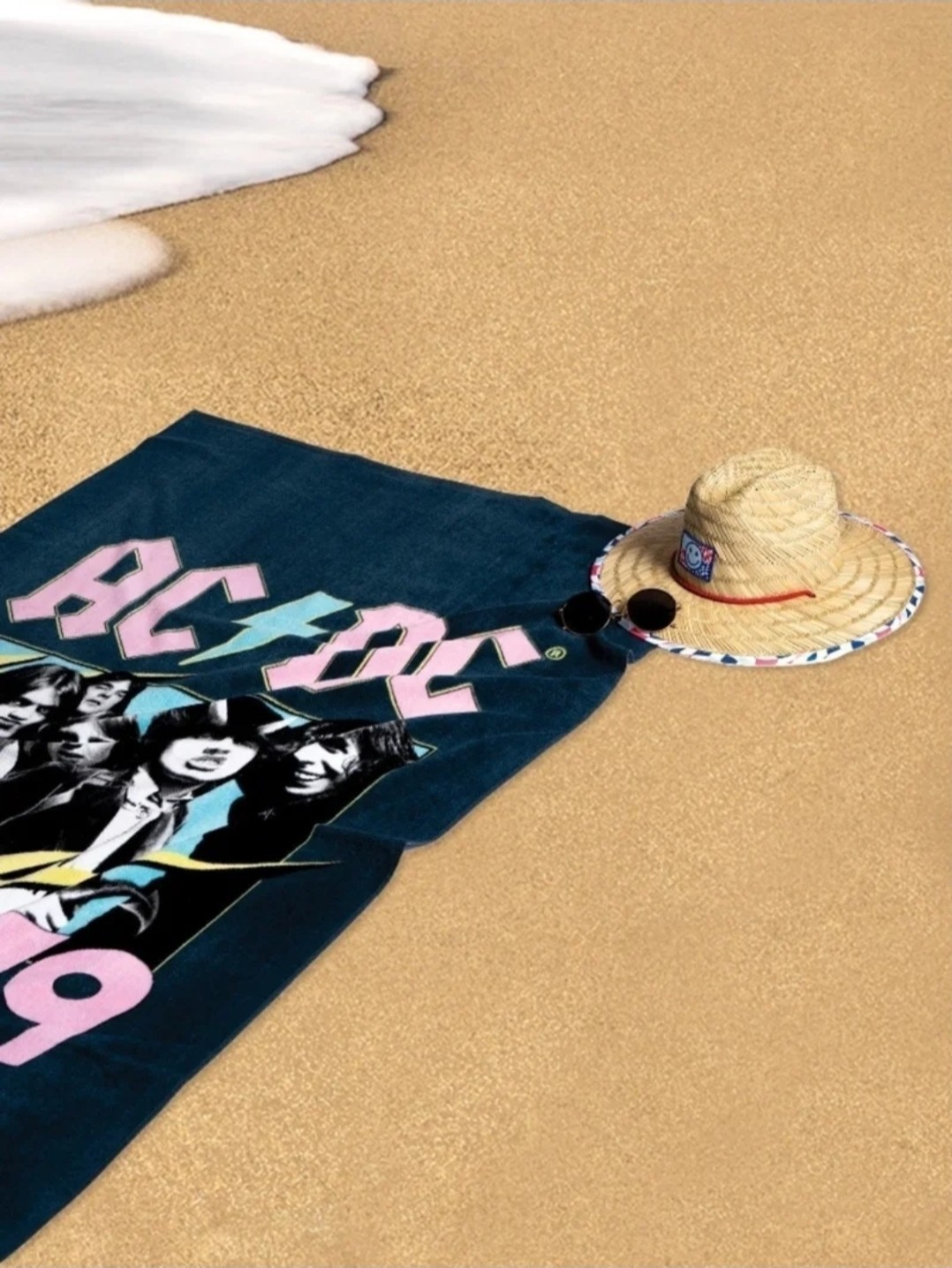 AC/DC Highway To Hell NEW Large Beach Towel 34" X 64" Inches. gallery