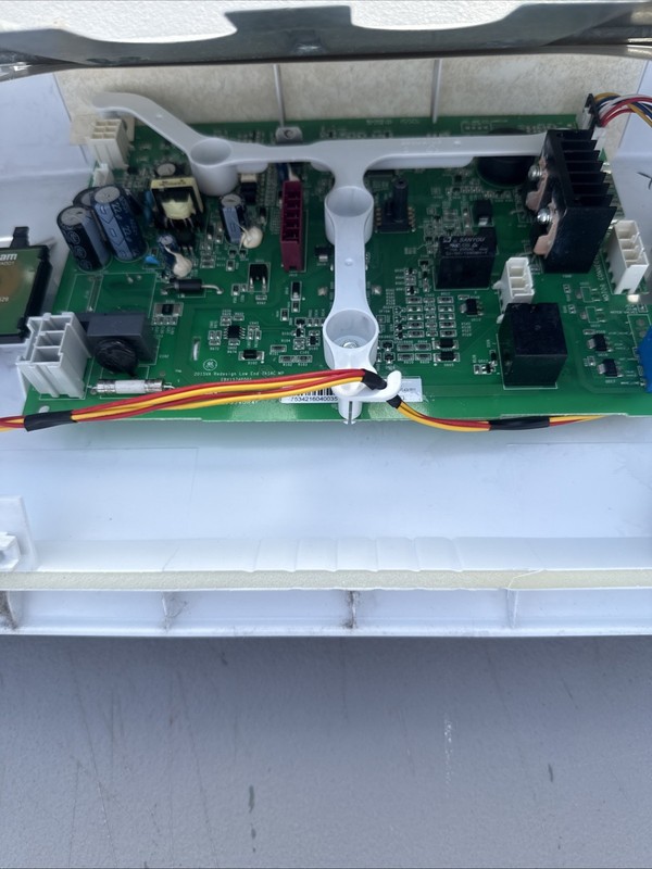 GE Washer PCBA Control Board 290D2226G003, With Panel. Plug And Play Condition gallery