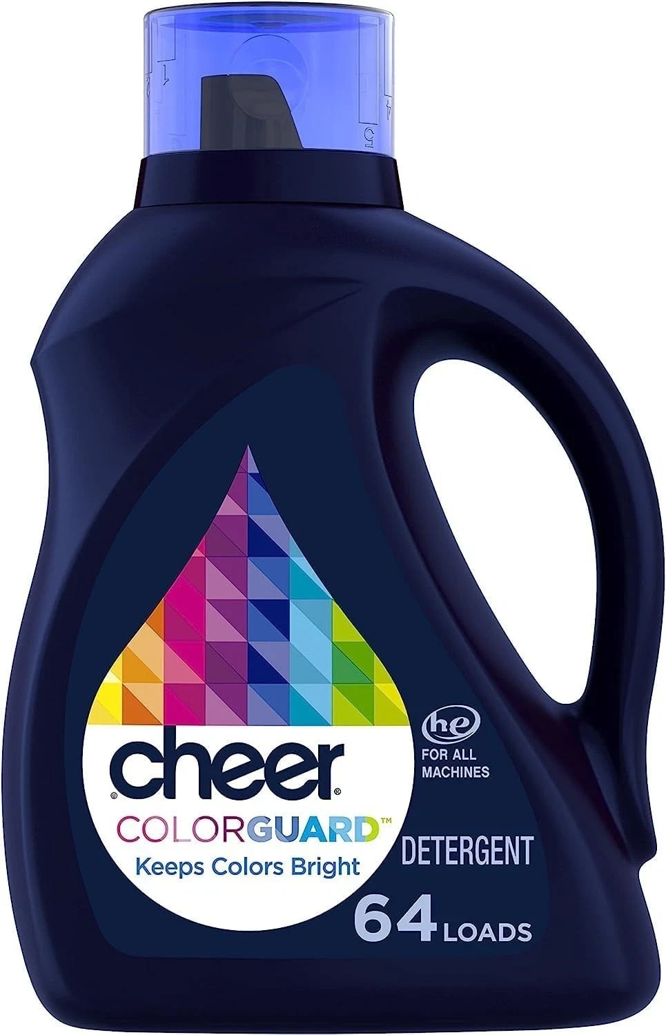 Cheer Liquid Laundry Detergent 64 loads 92 fl oz, HE Compatible gallery