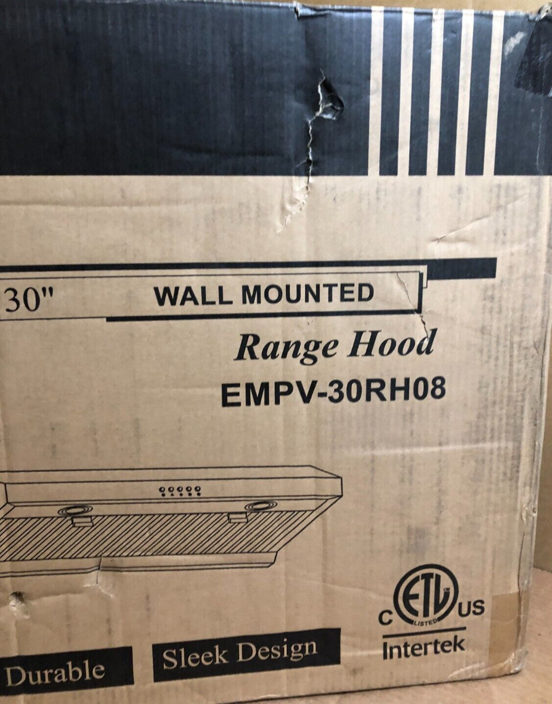 Empava 30 in. Kitchen 400 CFM Ultra Slim Ducted Under Cabinet Range Hood gallery