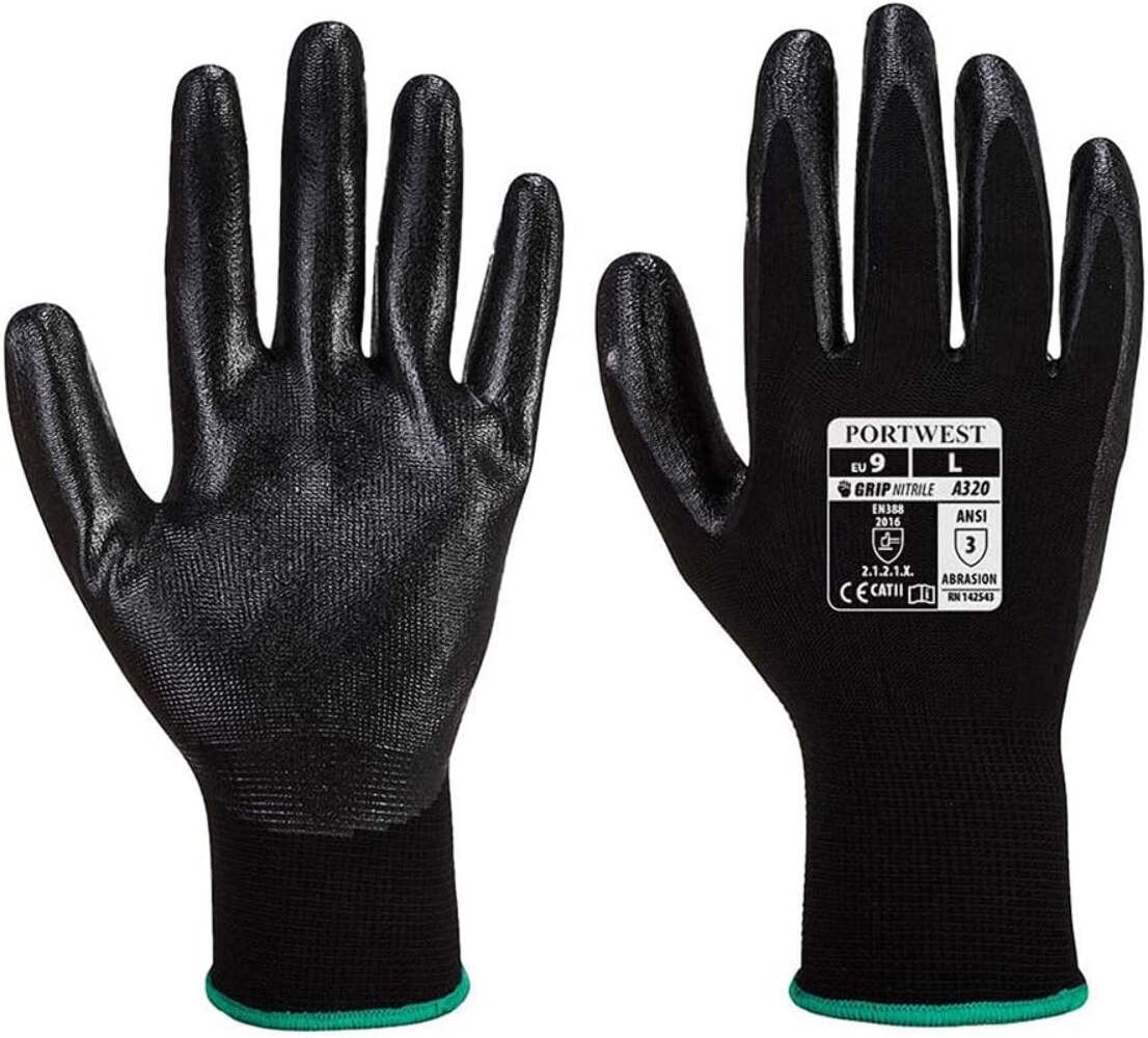 Dexti-Grip Glove Handling Work Protective Safety Grip Resistant ANSI 105, X Larg gallery